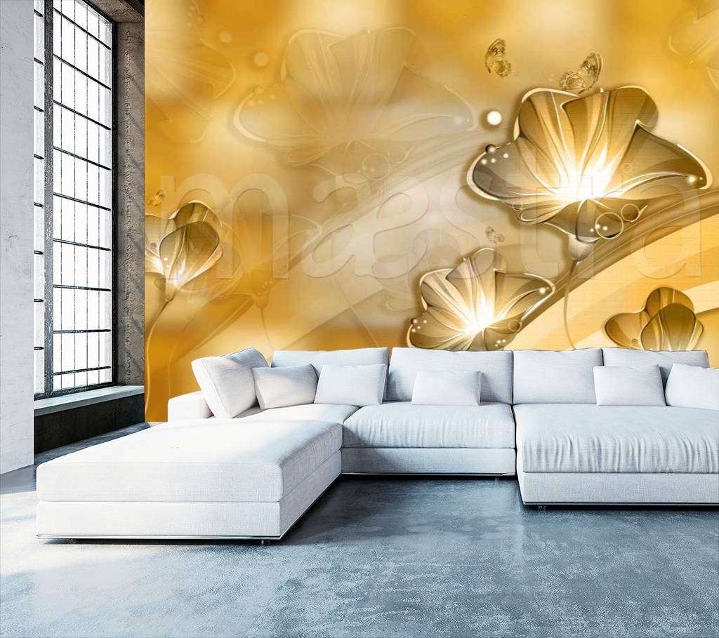 Фотообои Сказочные 3д цветы  10-413