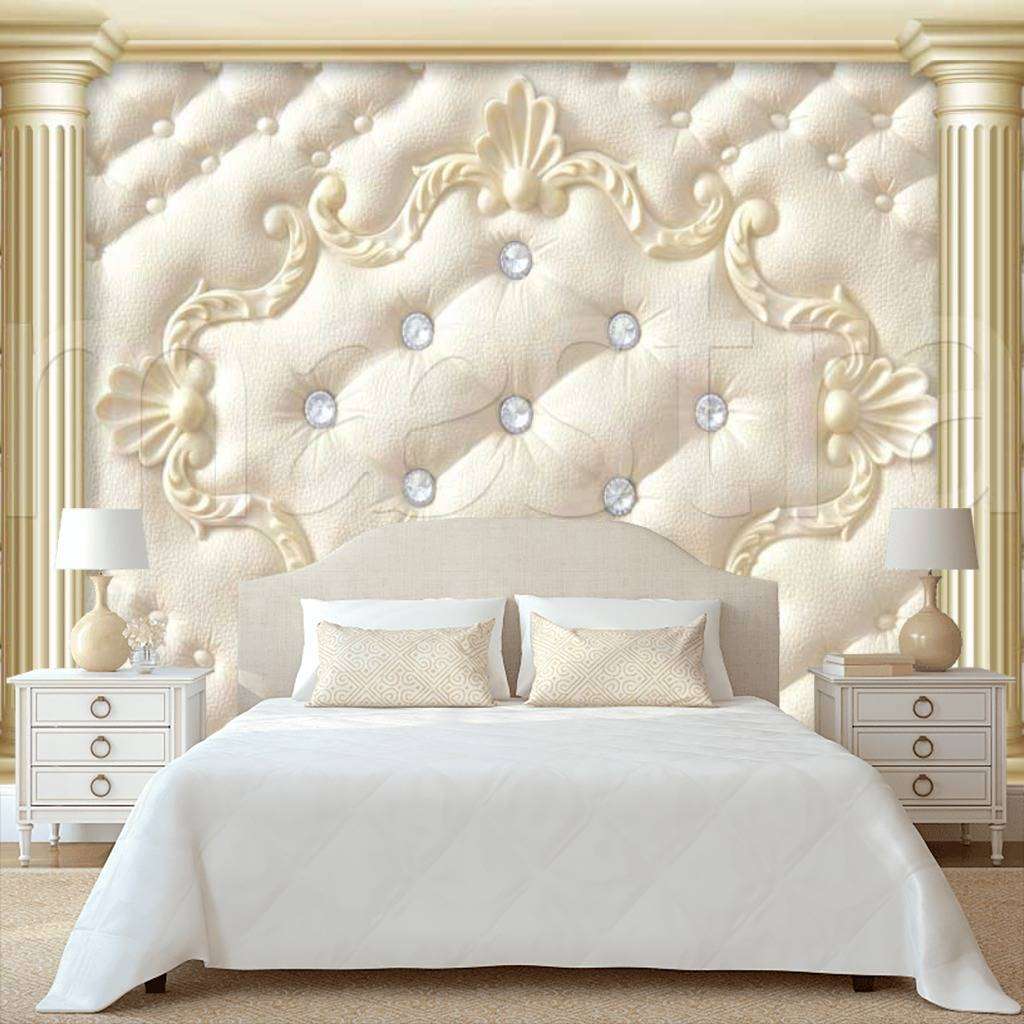 Фотообои 3д стена с колоннами  10-445