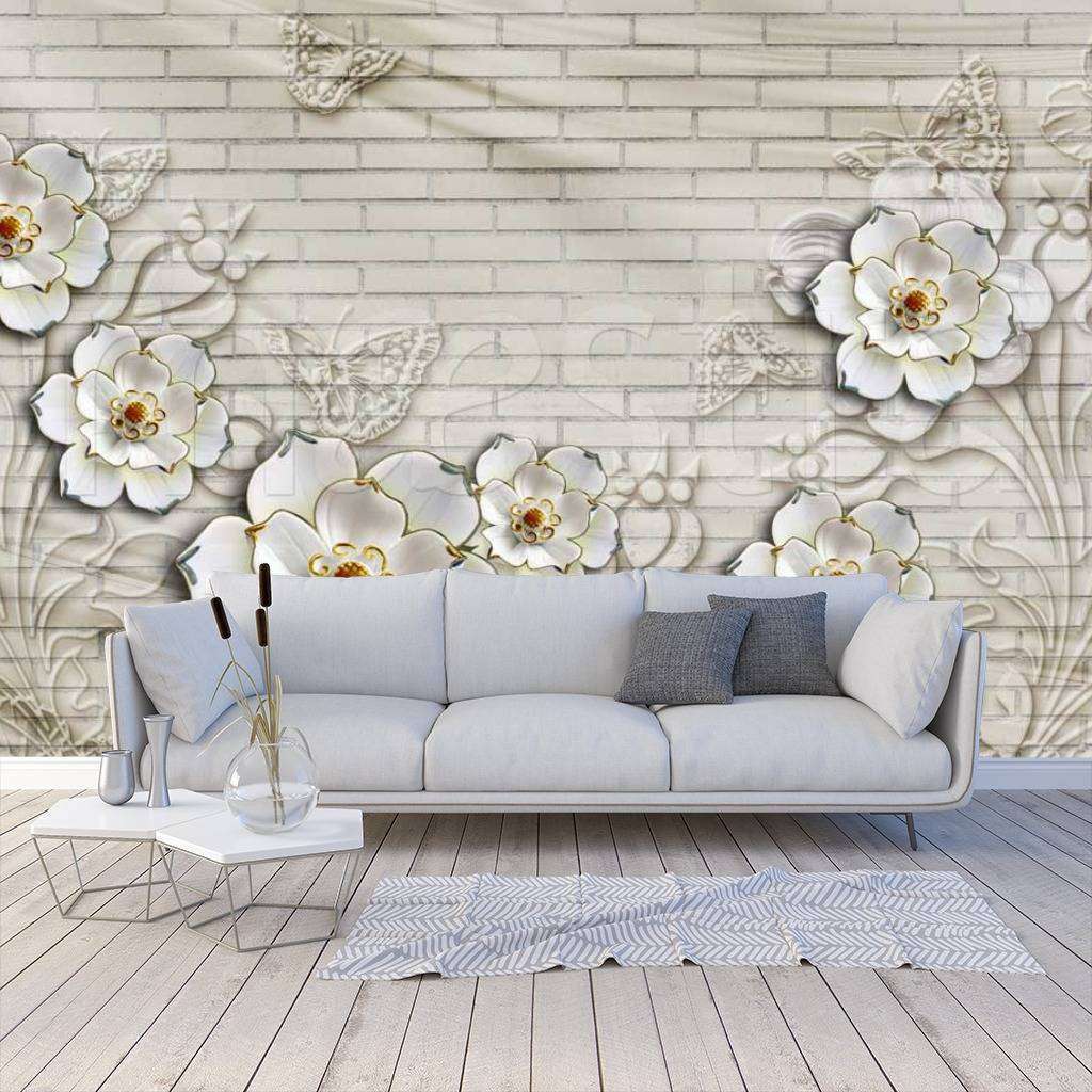 Фотообои Цветы из фарфора  10-404