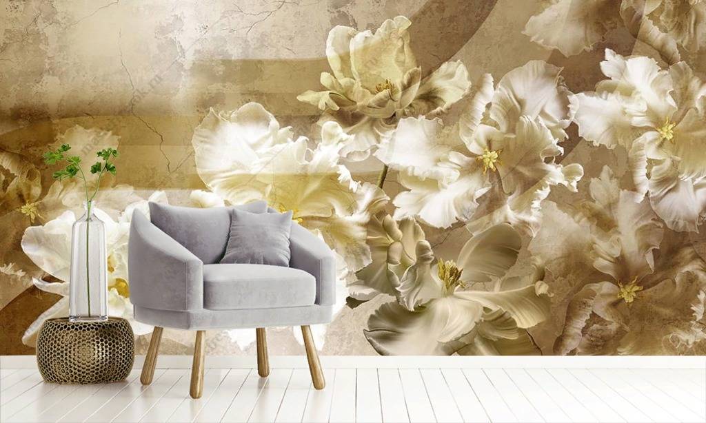 Фотообои Романтические ирисы  10-878