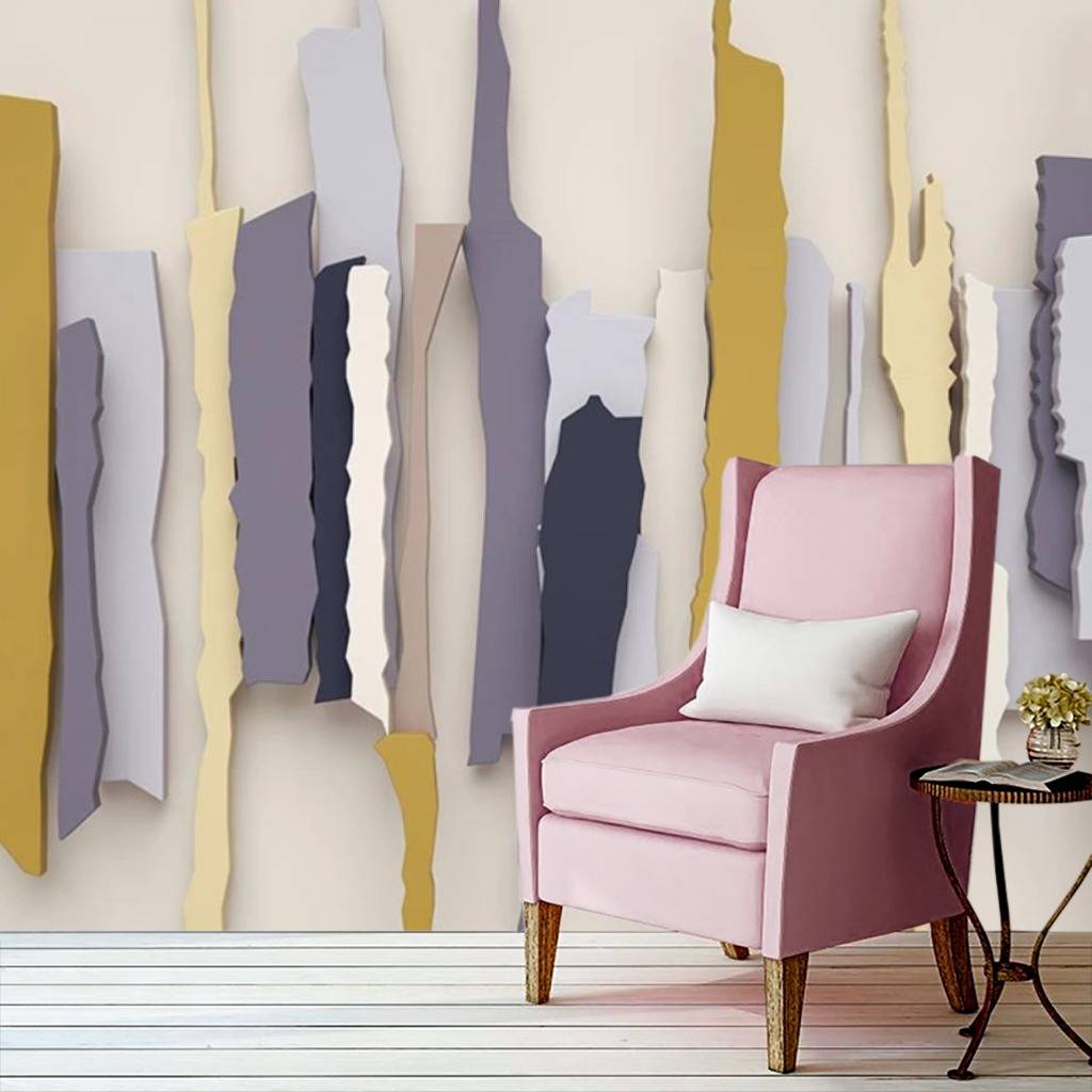 Фотообои Панель дерево 3д  15-455