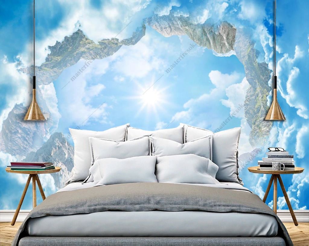 Фотообои Небо с облаками  10-934