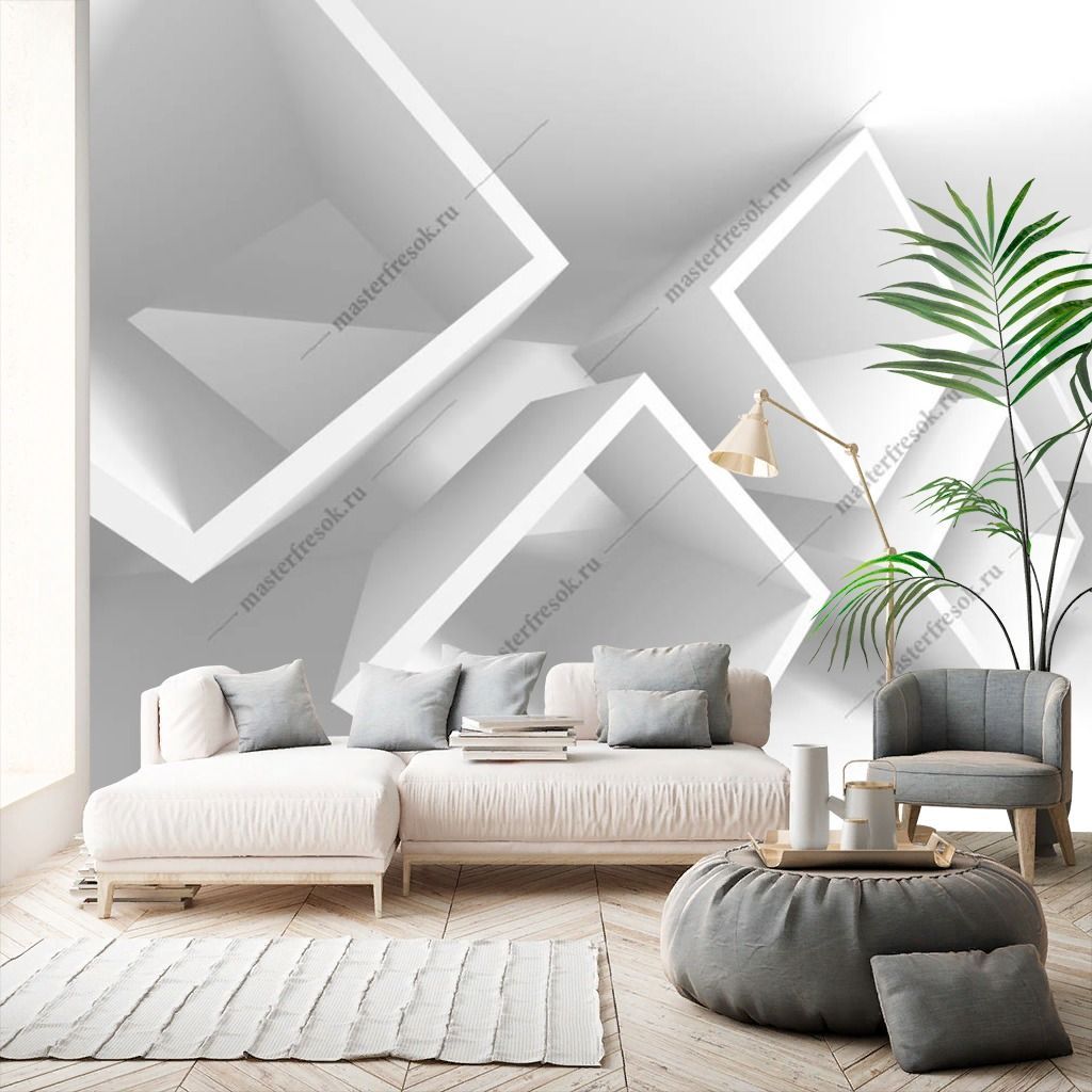 Фотообои 3д Архитектурный фон  10-939