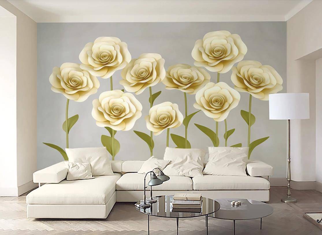 Фотообои Желтые розы  15-600