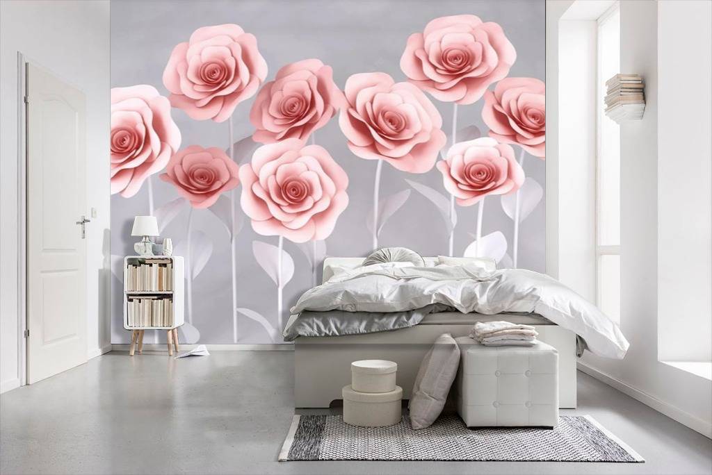 Фотообои Розовые розы  15-601
