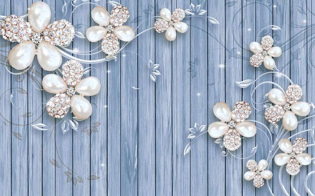 Фотообои в интерьере 3д цветы на щите  10-639 фото