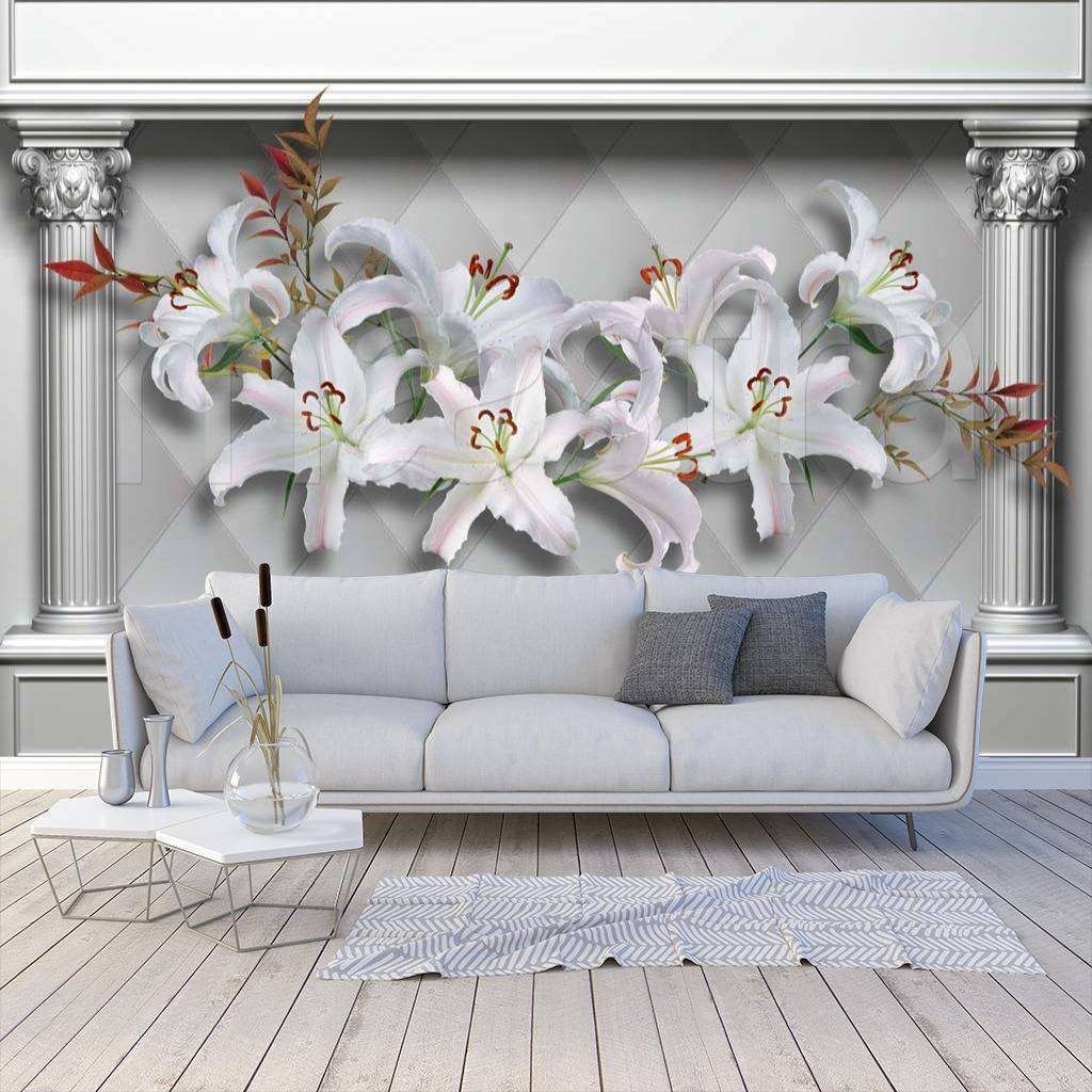 Фотообои Лилии 3д  7-777