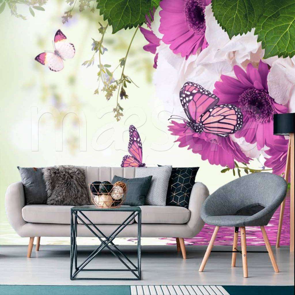 Фотообои Цветы над водой  4-098