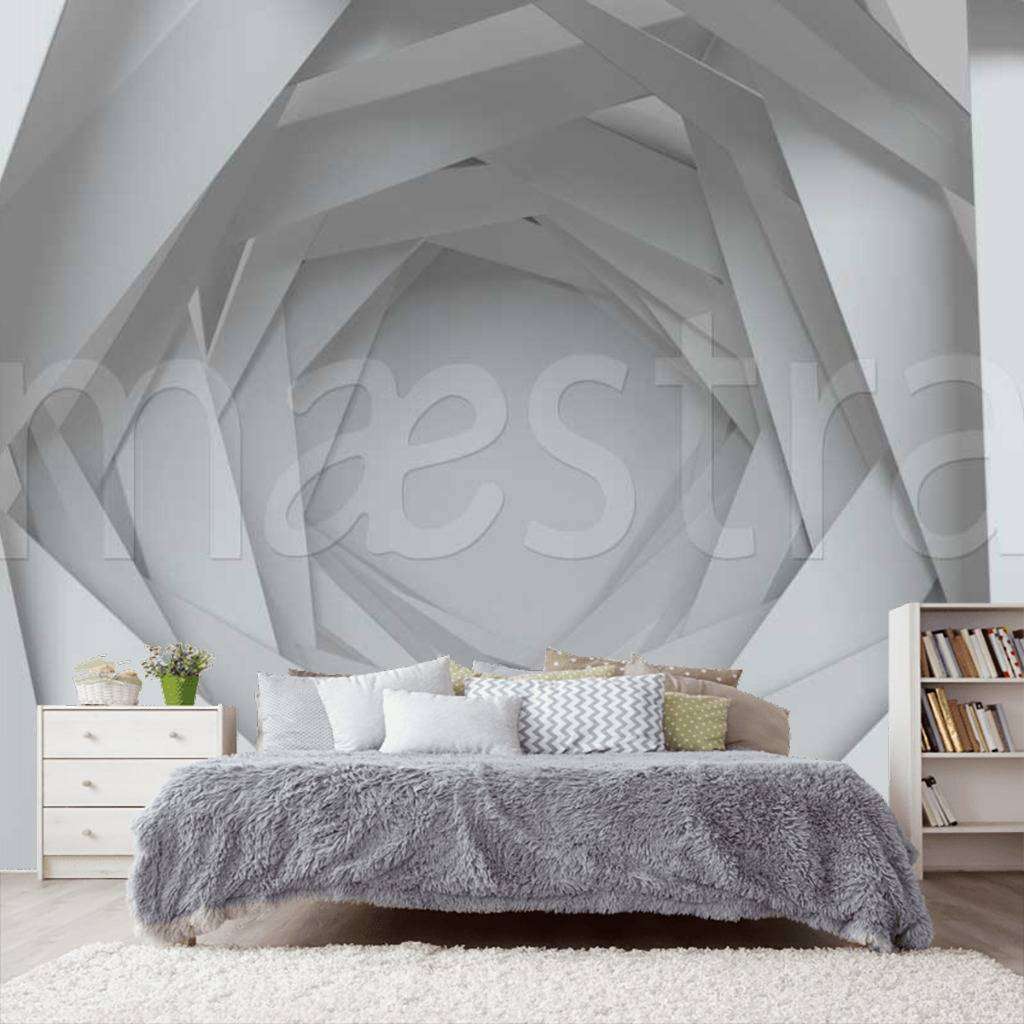 Фотообои Тоннель в серых тонах  10-435