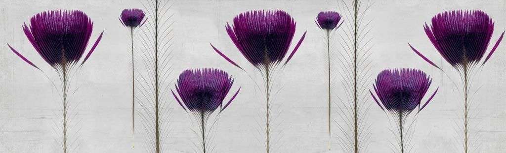 Фотообои в интерьере чертополох  9-1269 фото