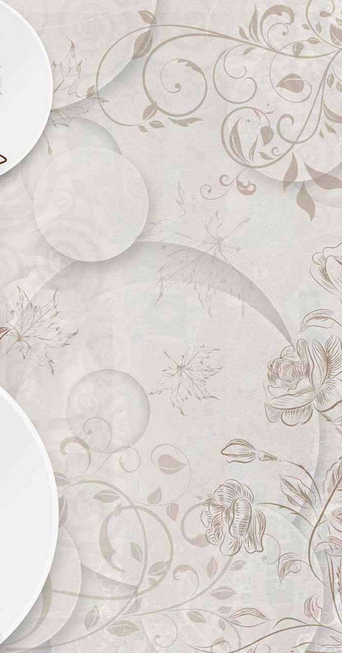 Фотообои в интерьере 3d шары с цветами  7-833 фото