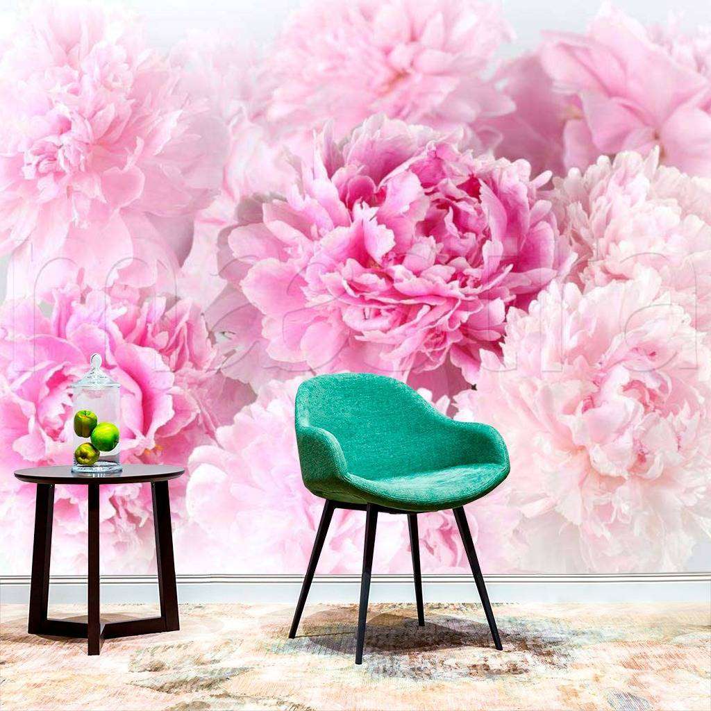 Фотообои Бесшовные обои на стену:  Розовые розы. Артикул: 9-038  