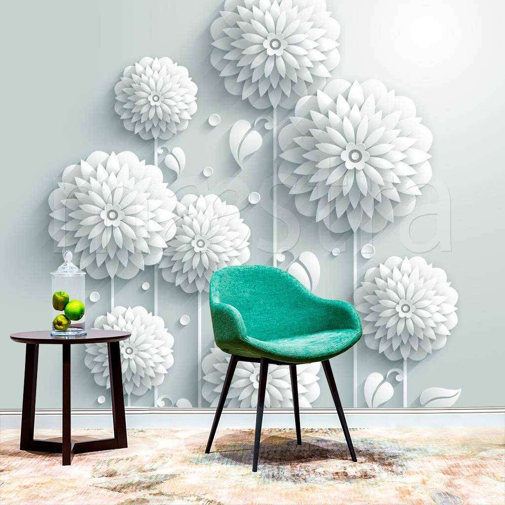 Фотообои Цветочный объем  9-010