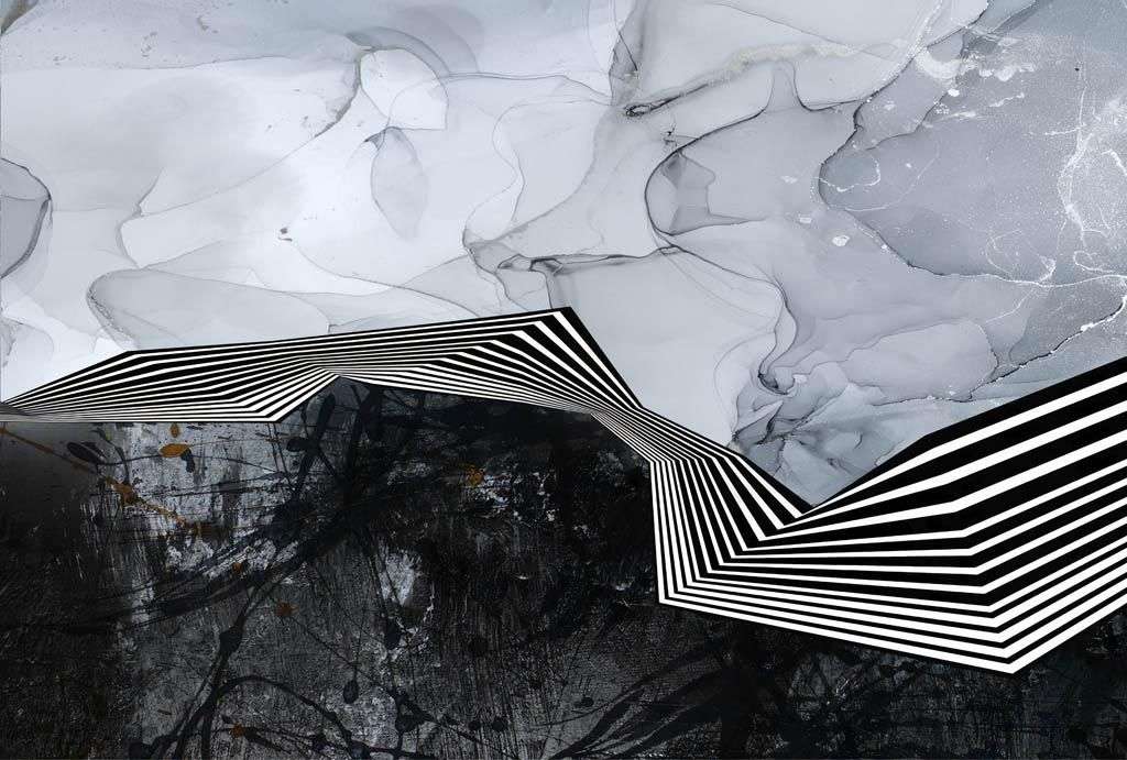 Фотообои в интерьере абстрактный дизайн  14-293 фото