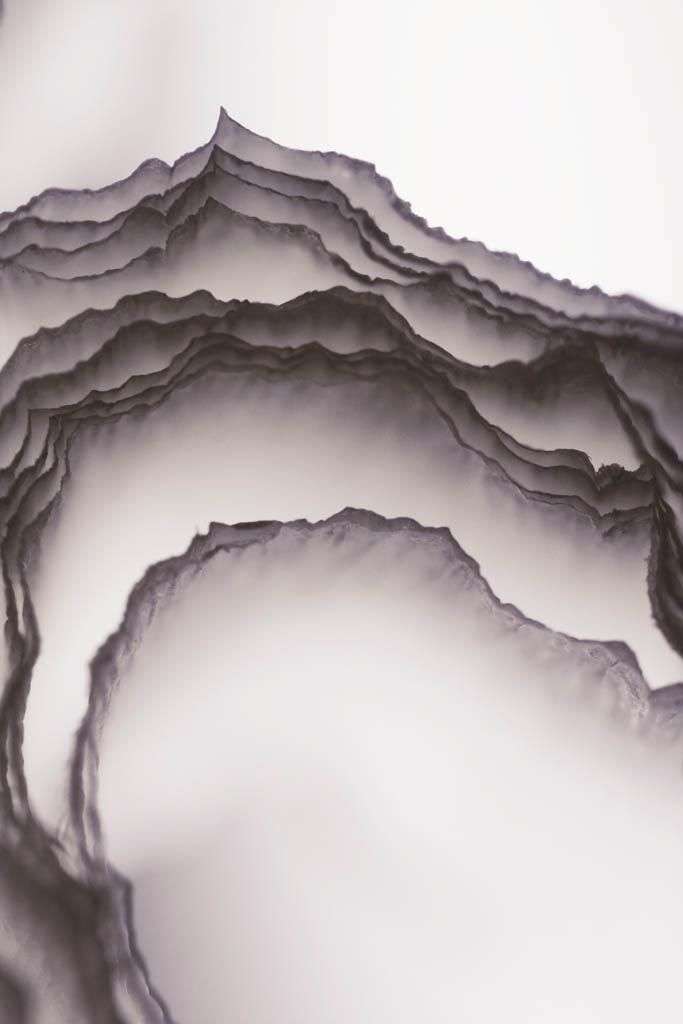 Фотообои в интерьере розовая 3д волна флюид арт  9-1381 фото