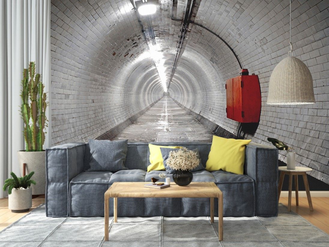 Фотообои Гринвичский пешеходный туннель  10-969