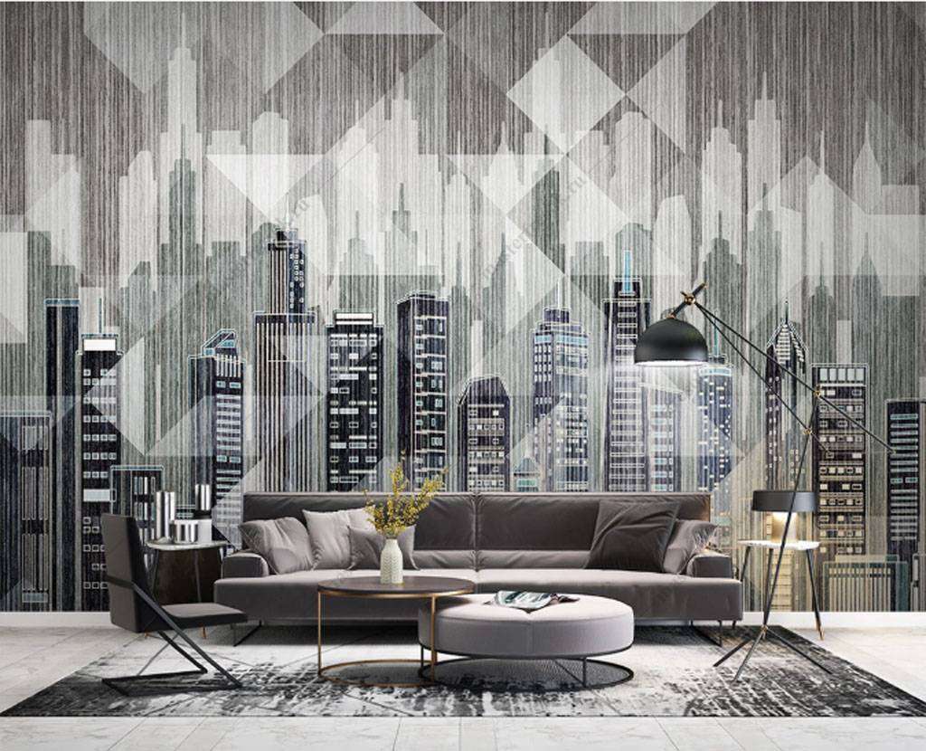 Фотообои в интерьере город  15-850 фото