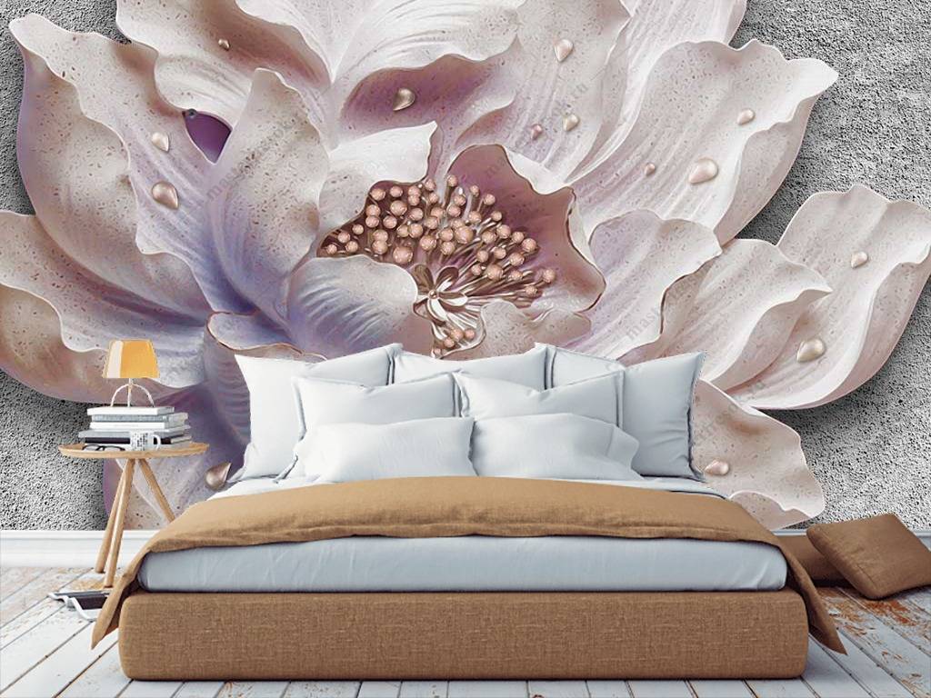 Фотообои 3д цветок  10-713