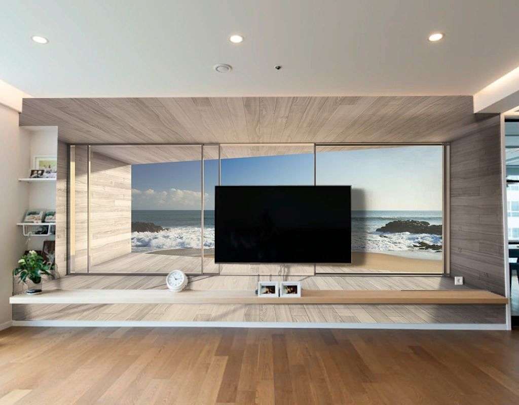 Фотообои в интерьере 3д терраса  9-2062 фото