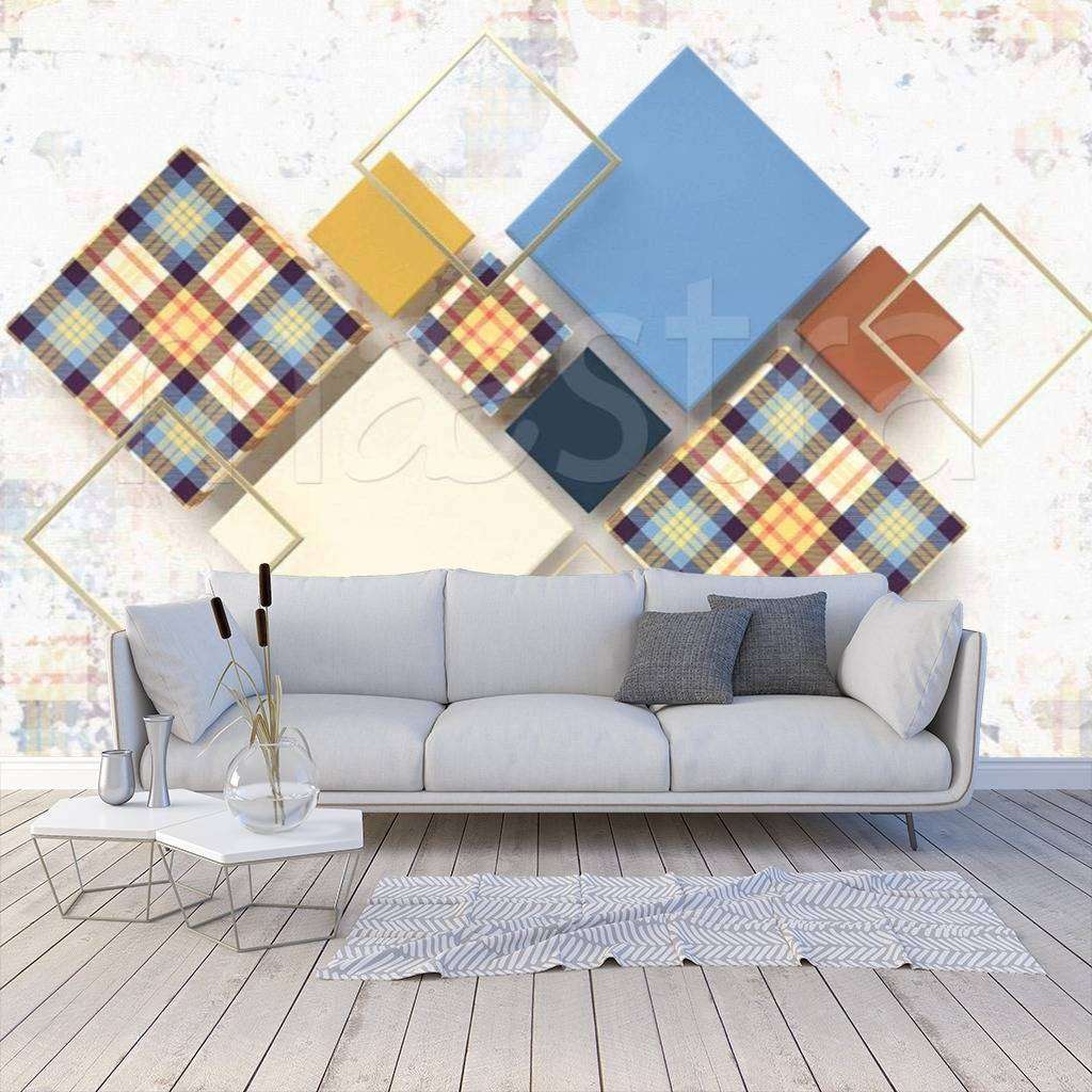 Фотообои 3д четырехугольник  15-026