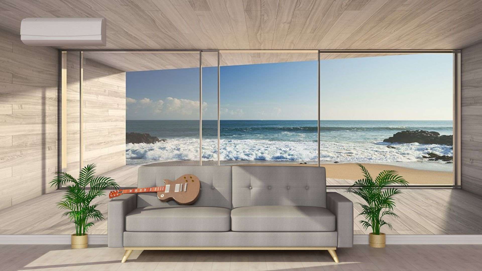 Фотообои в интерьере 3д терраса  9-2062 фото