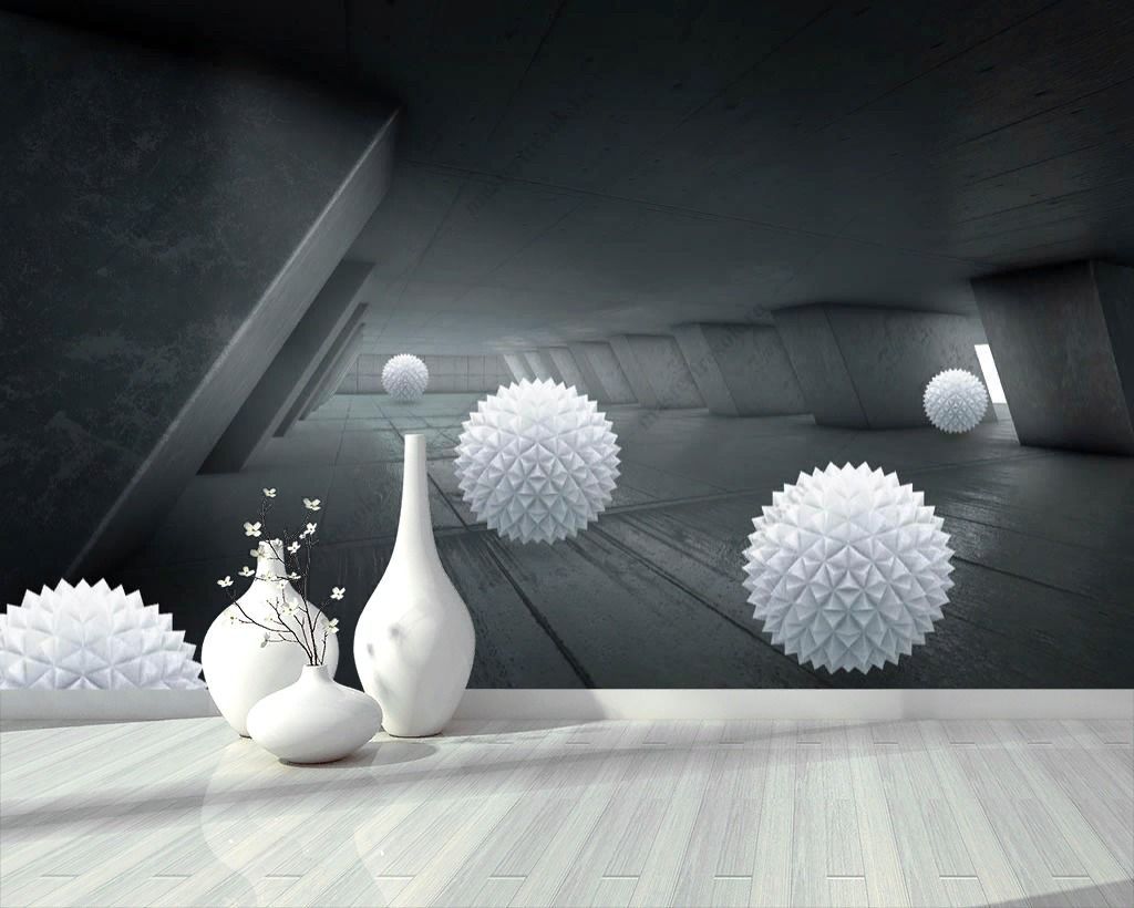 Фотообои Черный фон 3д  10-913