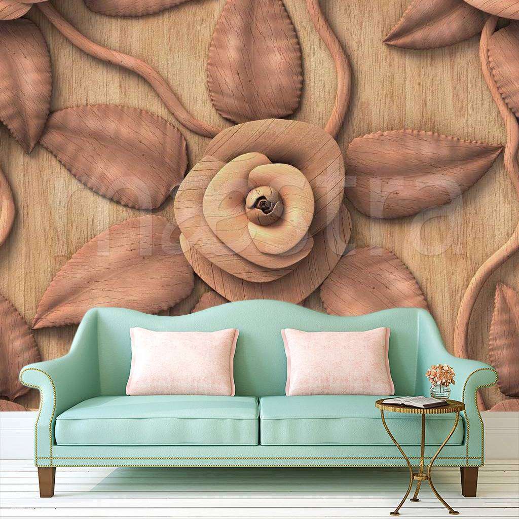 Фотообои Коричневый цветок  9-014