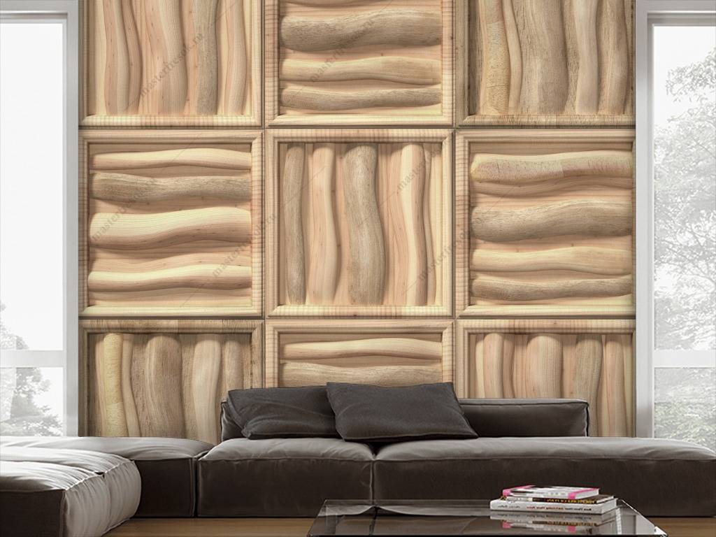 Фотообои 3д фон плитка  10-684