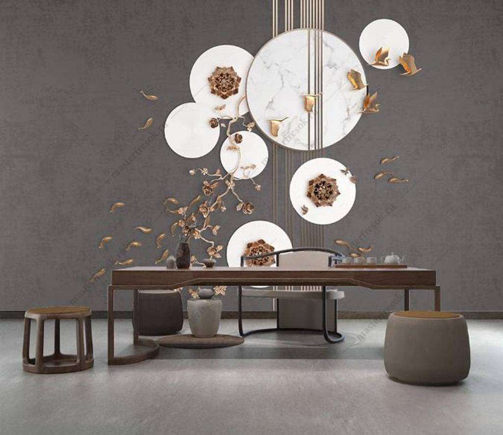 Фотообои в интерьере кофейная чашка  16-066 фото