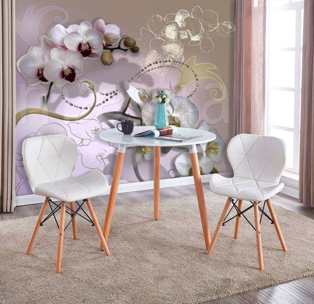 Фотообои Веточка белой орхидеи  7-740