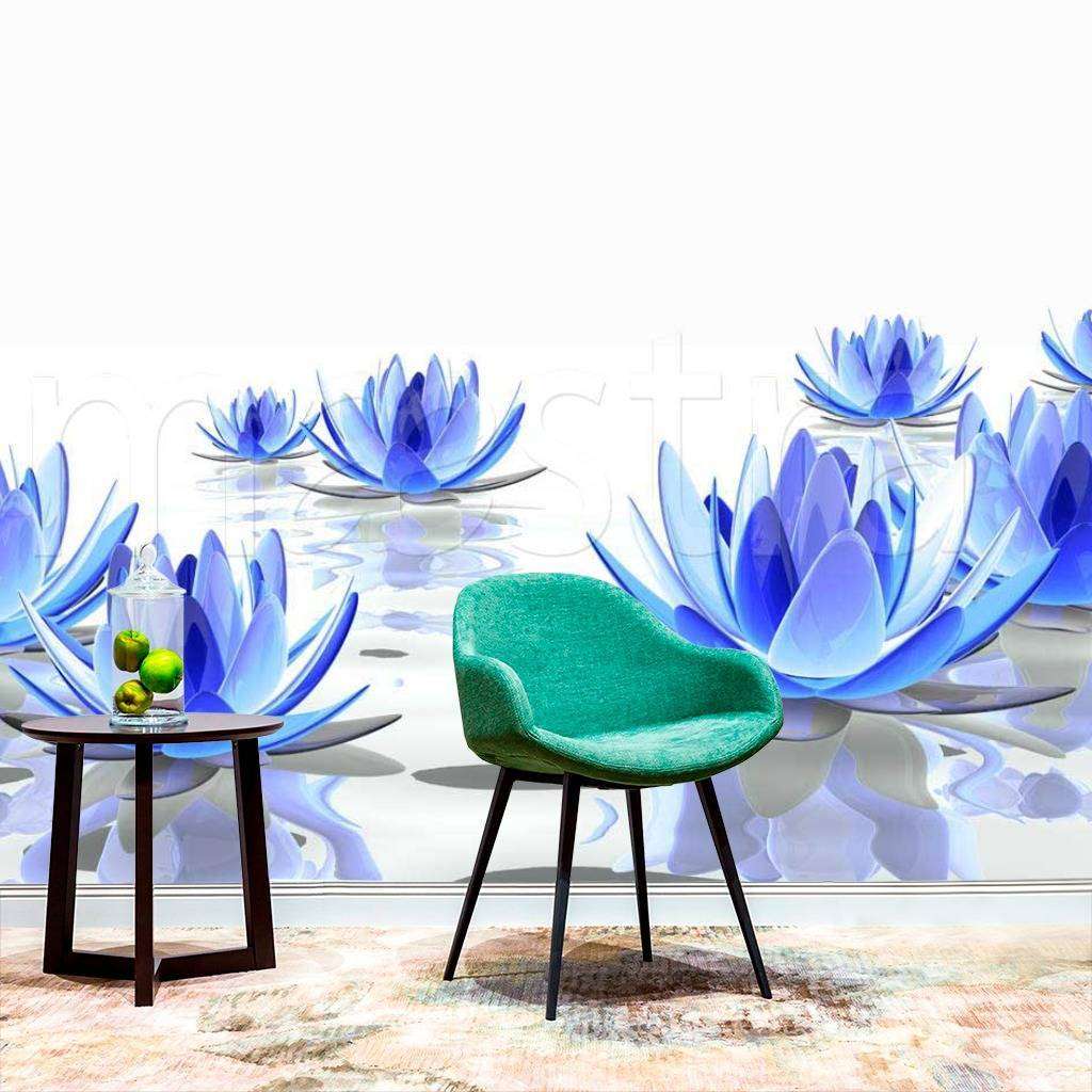 Фотообои Голубые лилии  9-003