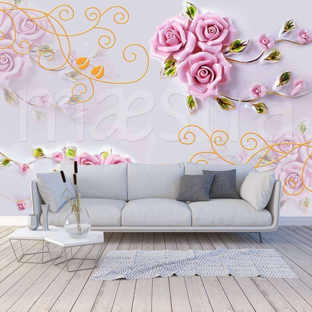 Фотообои 3д фотообои розы 3д  10-450