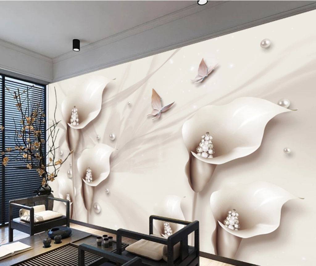 Фотообои Белая водяная лилия  15-772