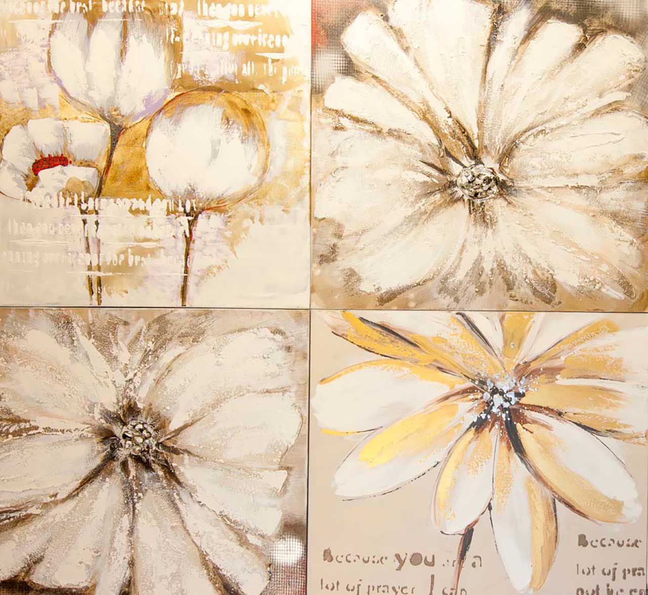 Фотообои в интерьере рисунок цветов  9-051 фото