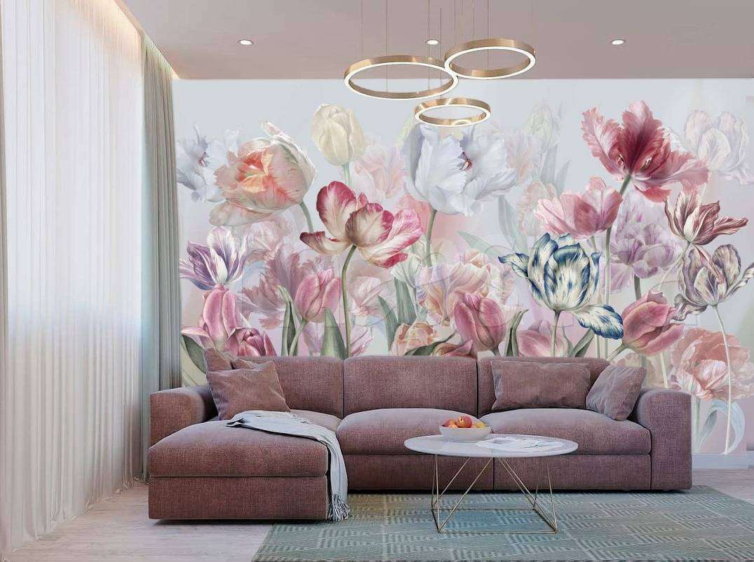 Фотообои Нежные тюльпаны  7-531