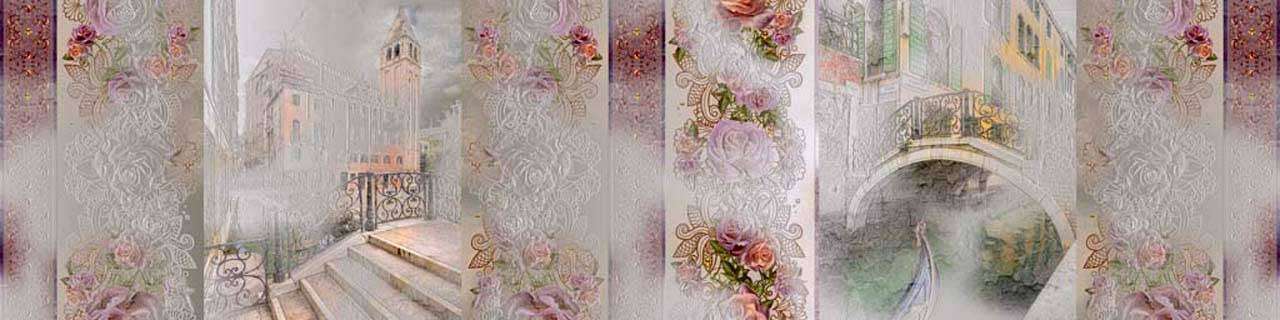 Фотообои в интерьере панорамная абстракция  7-206 фото