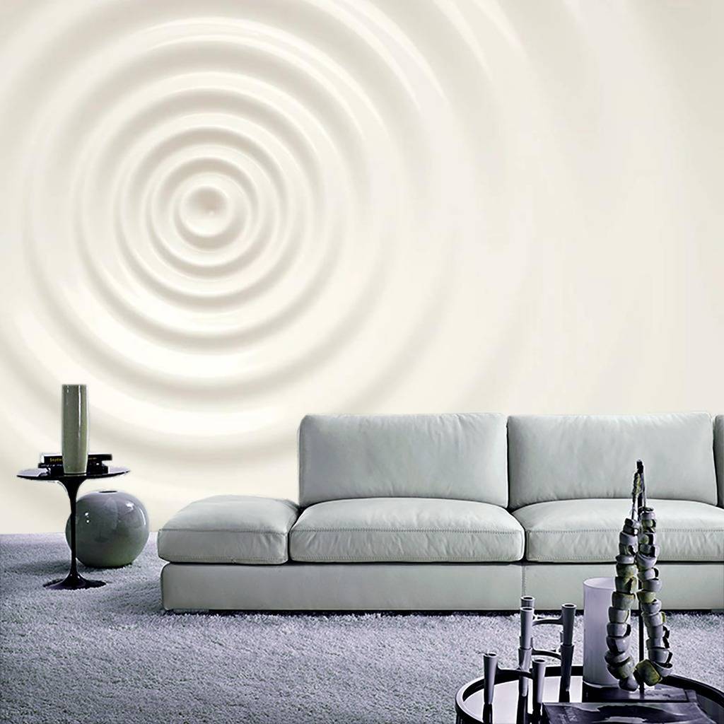 Фотообои 3д каменный круг  15-469