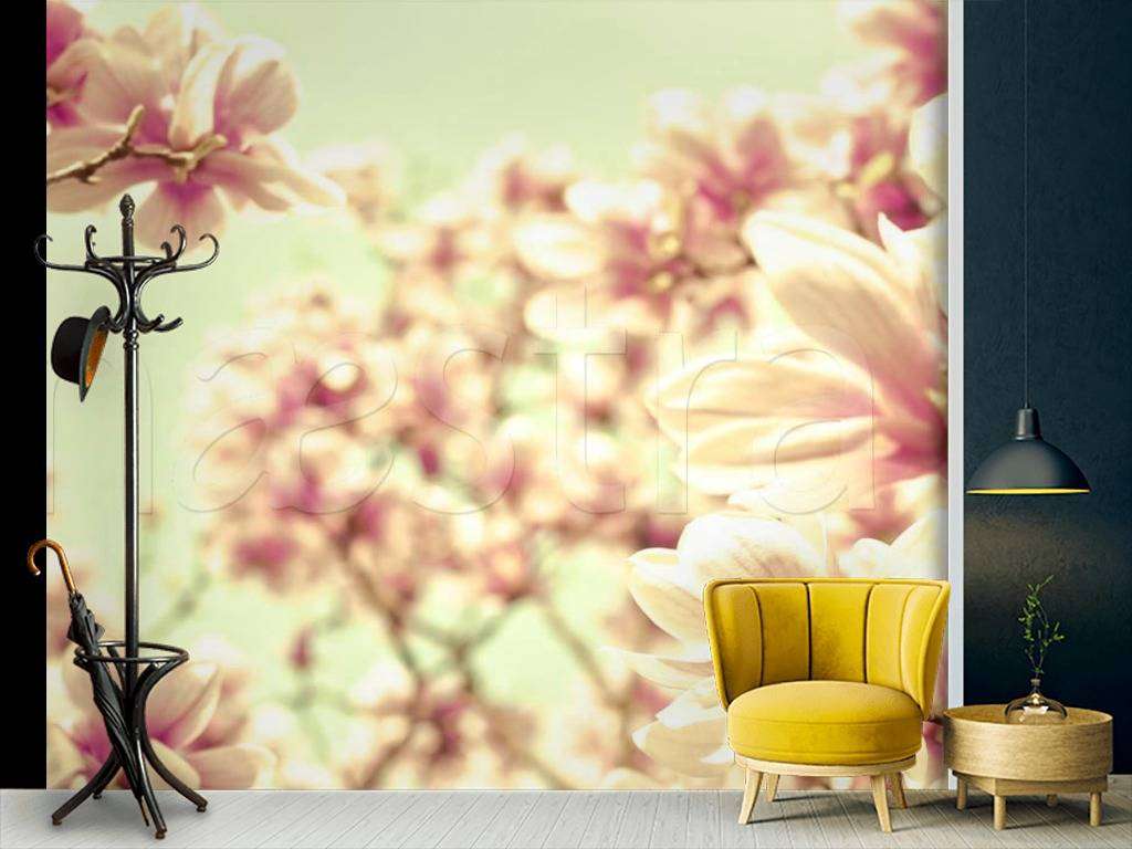 Фотообои Бесшовные обои на стену:  Сакура. Артикул: 3-181  