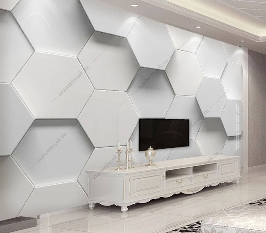 Фотообои Шестиугольники  15-824