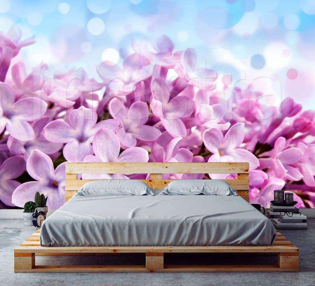 Фотообои Бесшовные обои на стену:  Сирень. Артикул: 3-192  