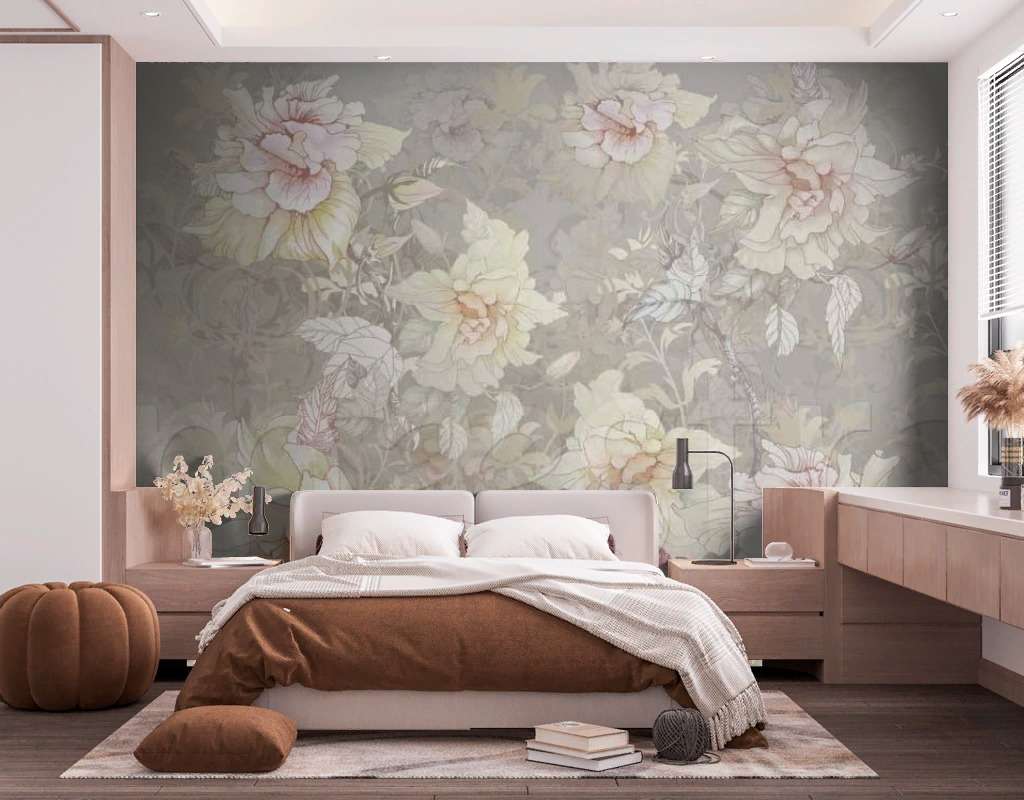 Фотообои Розы в винтажном стиле  7-460