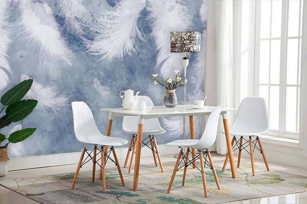 Фотообои Бесшовные обои на стену:  Перья 3д. Артикул: 15-431  