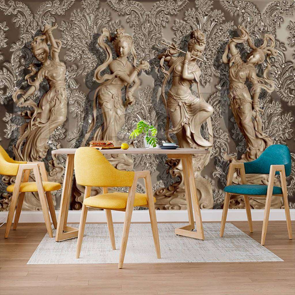 Фотообои Статуи 3д  7-812