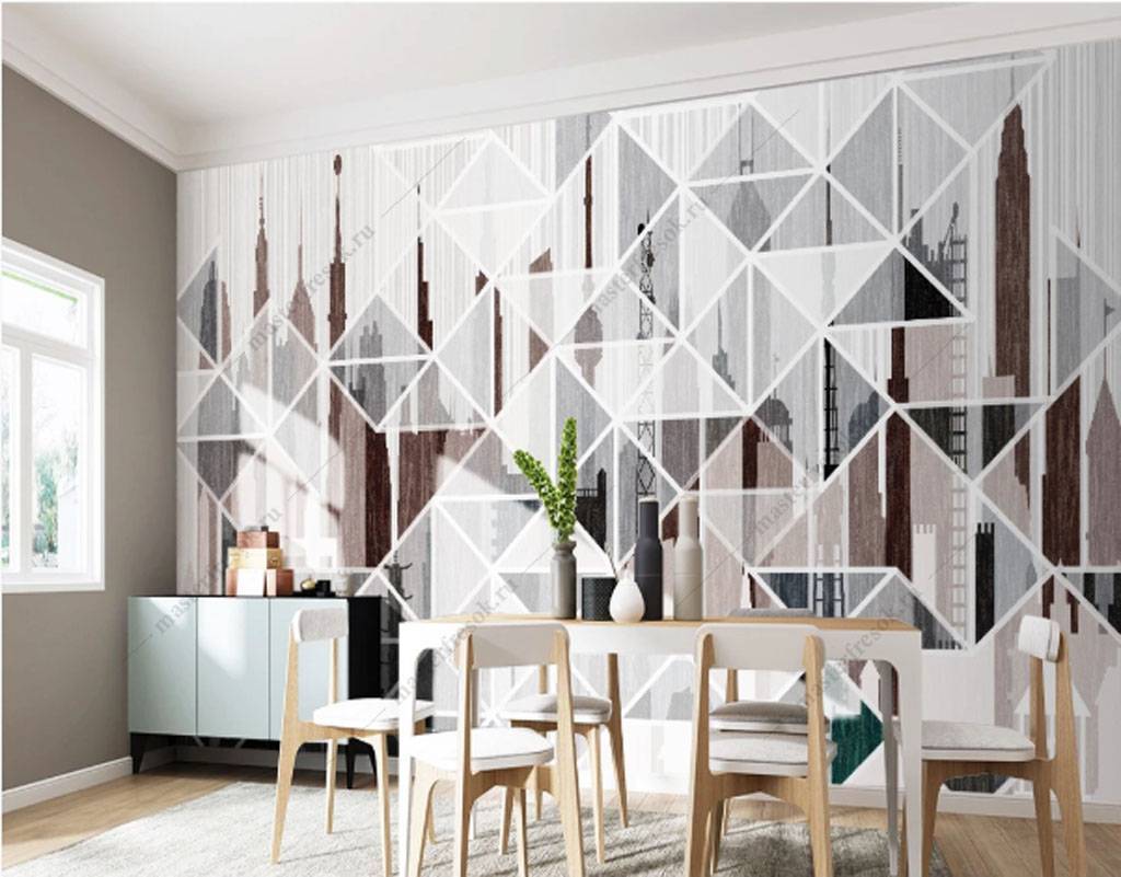 Фотообои Геометрическая композиция  15-837