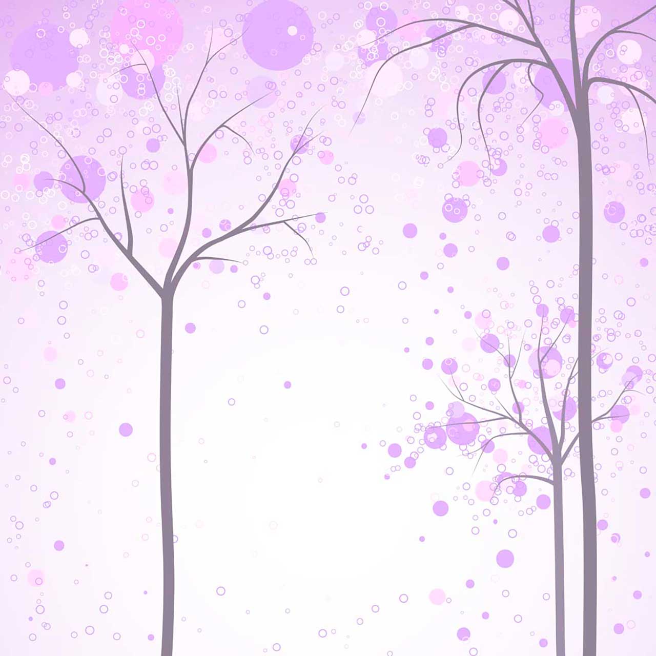 Фотообои в интерьере деревья в тумане 3 д  9-153 фото