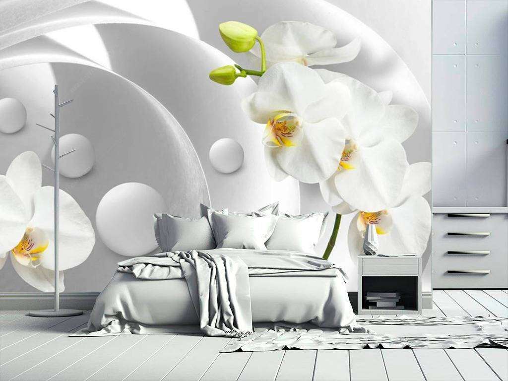 Фотообои в интерьере ветка сакуры  15-751 фото