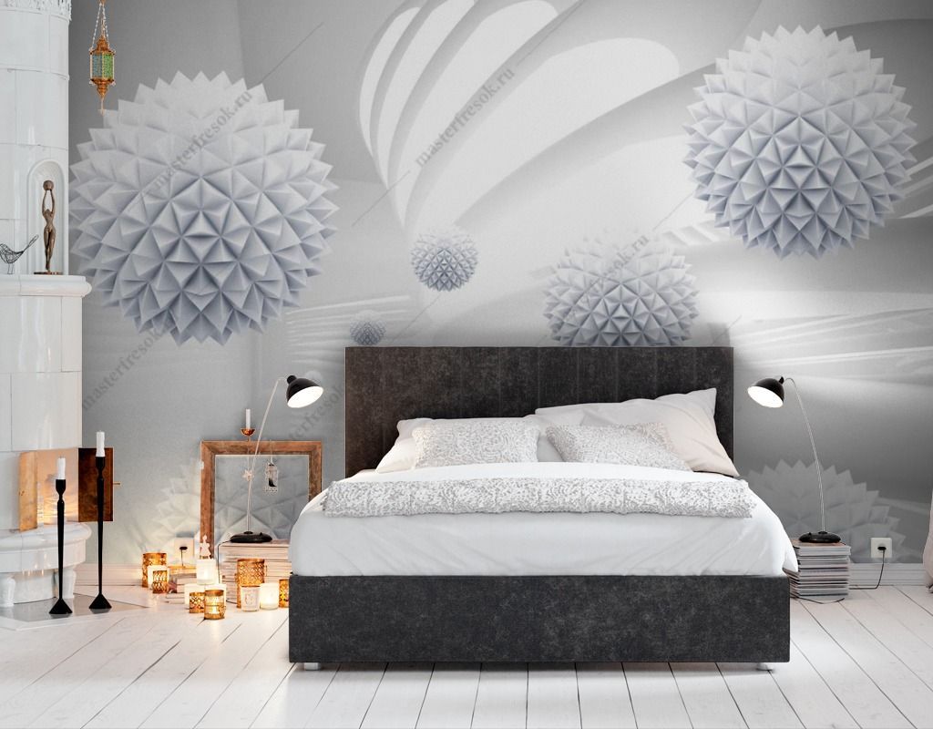 Фотообои Колючие сферы  14-295