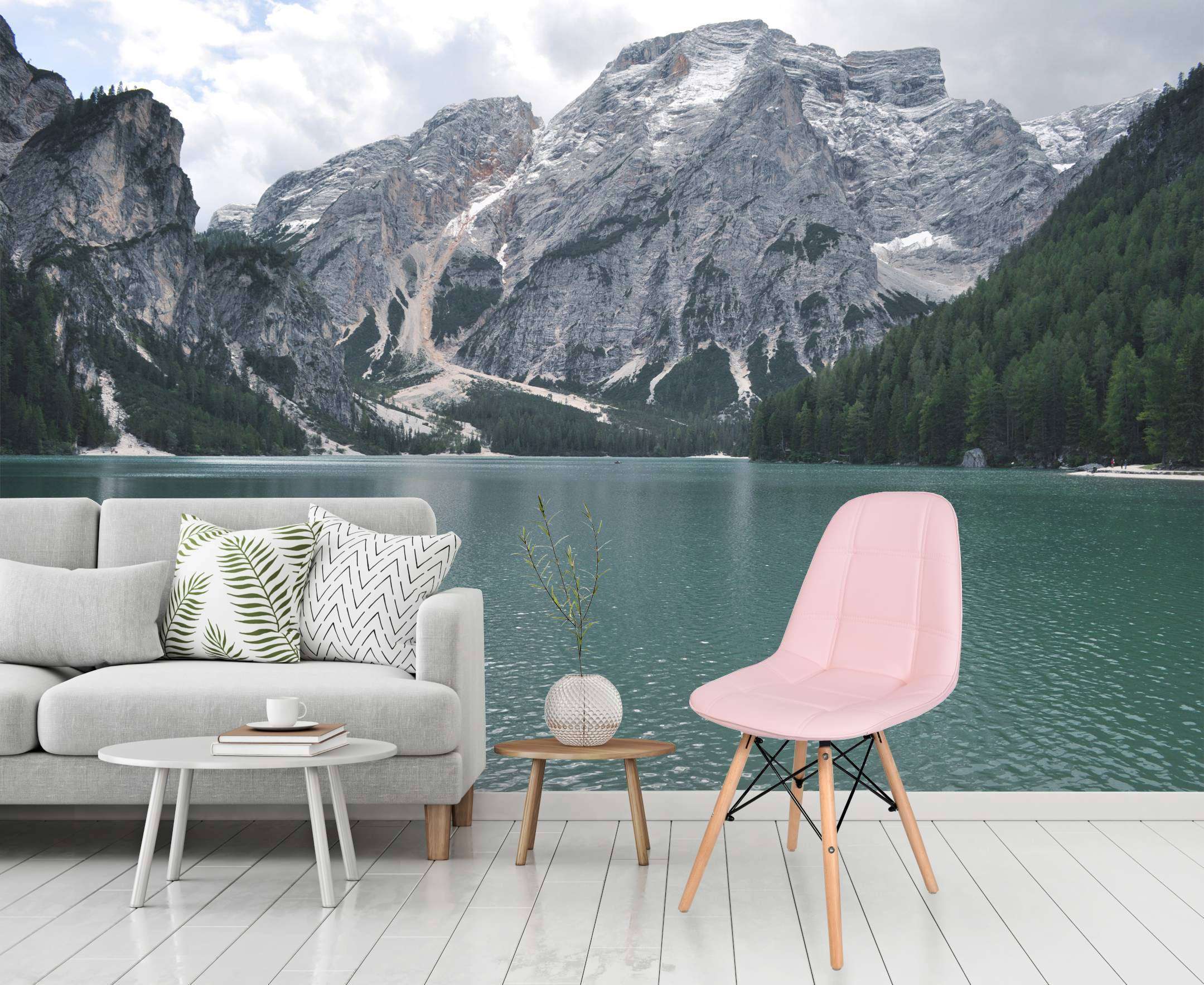 Фотообои в интерьере озеро брайес  9-1141 фото