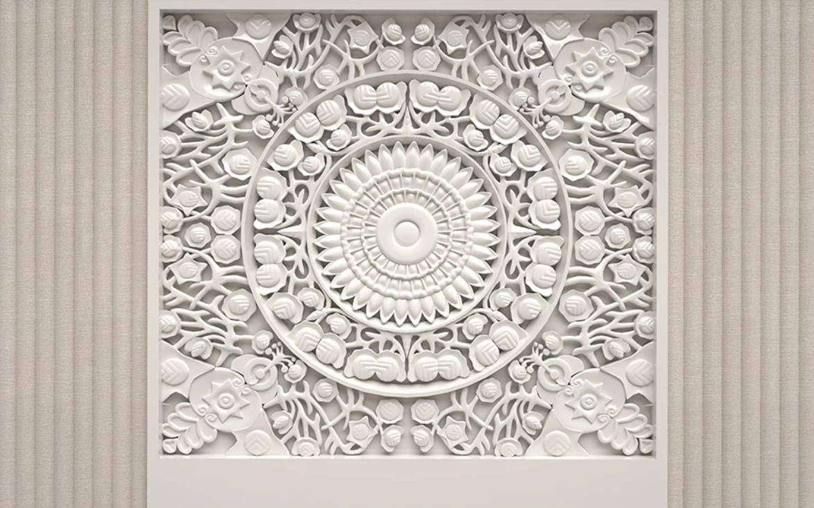 Фотообои в интерьере 3д панно  15-388 фото