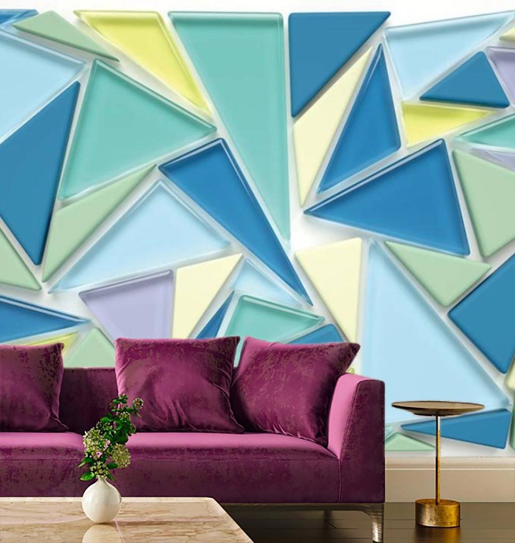 Фотообои 3д хрустальная мозаика  15-435